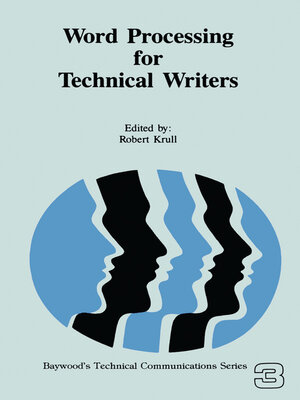 cover image of Word Processing for Technical Writers